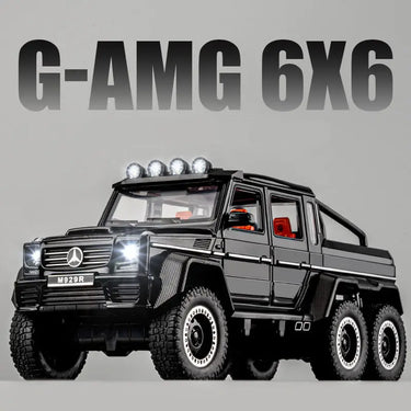 1:24 MERCEDES G63 AMG 6X6 ALLOY DIECAST MODEL